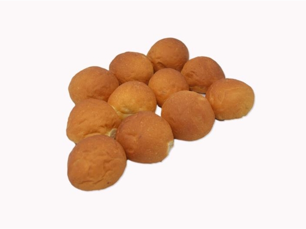 Mini witte bolletjes&nbsp;10 stuks